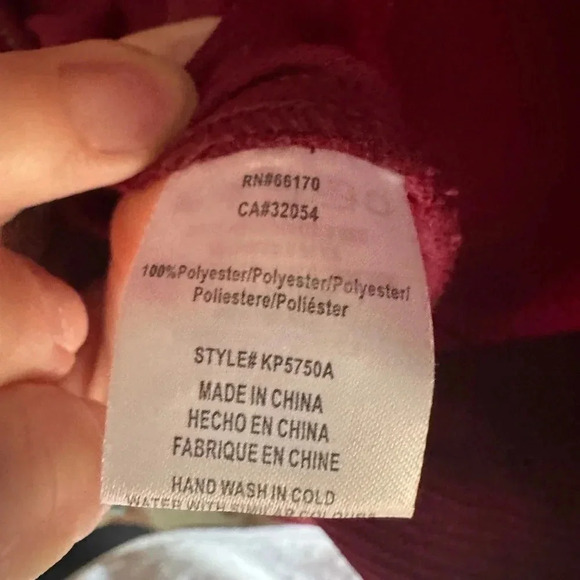 Anthropologie Greylin Colleen Stitched Jumpsuit in Maroon/Burgundy. - Picture 10 of 11